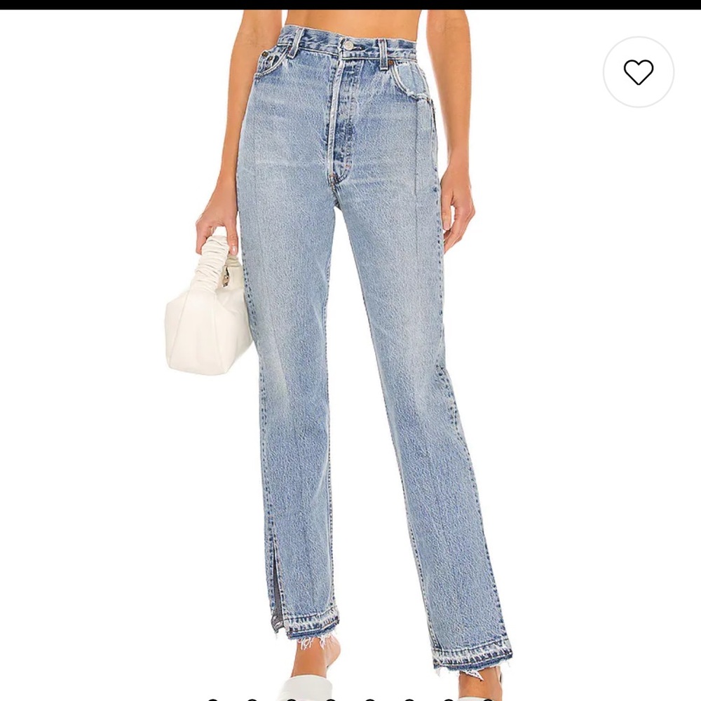 EB Denim Unraveled Vintage Jeans light wash